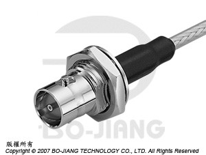 MINI BNC ANTEPARO CRIMP JACK - Mini BNC Bulkhead Crimp Jack