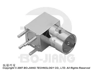 MINI BNC R/A PCB MOUNT BUCHSE