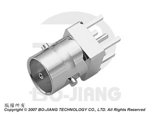 MINI BNC TOMADA DE MONTAGEM EM PLACA DE CIRCUITO IMPRESSO - Mini BNC Tomada de Montagem em Placa de Circuito Impresso