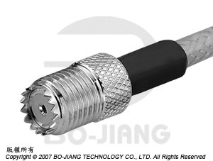 MINI UHF CRIMP PLUG - Mini UHF Crimp Plug