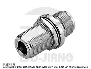N TYPE BULKHEAD MODE, JACK TO JACK ADAPTOR - N Jack to Bulkhead Jack Adaptor