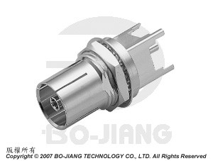 PAL BULKHEAD PCB MOUNT JACK - PAL Bulkhead PCB Mount Jack