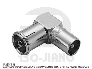 PAL R/A क्विक जैक से प्लग एडाप्टर