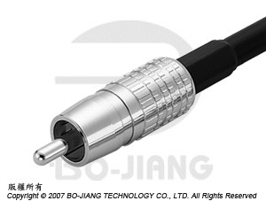 鉗緊式RCA同軸連接器 - 鉗緊式RCA同軸連接器