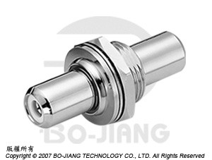 RCA IZOLOVANÝ ADAPTÉR ZÁSTRČKY NA ZÁSTRČKU - RCA izolovaný adaptér zástrčky na zástrčku pro montáž do panelu