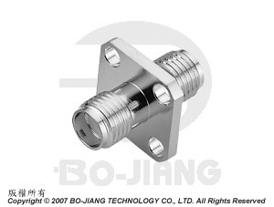 Adaptateur SMA PANEL JACK VERS JACK - Adaptateur SMA Panel Jack vers Jack