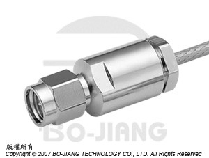 SMA CLAMP PLUG
FOR RG-174/U, 188A/U, 316/U, LMR-100 - SMA Clamp Plug