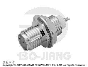 SMA JACK BULKHEAD  RECEPT TYPE - SMA Bulkhead Recept Jack