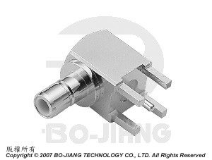 Conector SMB R/A PCB de Montagem - Conector SMB R/A PCB de Montagem