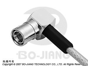 SMB 75 ohms R/A CRIMP PLUG - SMB 75 Ohms R/A Crimp Plug