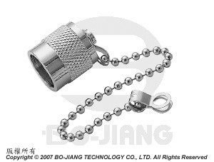 TNC PLUG PROTECTIVE CAP WITH CHAIN - TERMINATOR AND ACCESSORIES
