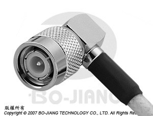 TNC PLUG RF/MIRCOWAVE COAXIAL CONNECTOR - TNC R/A Crimp Plug