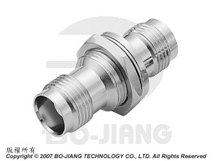 TNC JACK TO JACK BULKHEAD MODE  RF/MIRCWAVE COAXIAL ADAPTOR - TNC Bulkhead Jack to Jack Adaptor