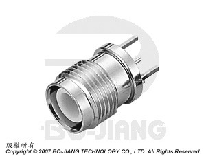 TOMADA PCB MONTAGEM REVERSA TNC - Tomada PCB Montagem Reversa TNC