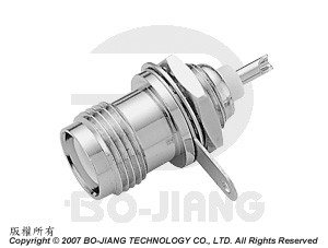 Konektory s reverzní polaritou TNC, typ s přírubou