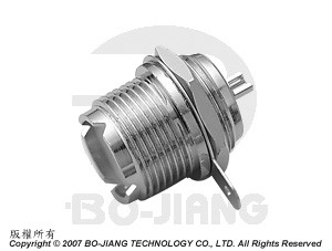 UHF konektory, typ s přírubou