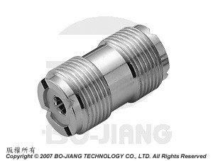UHF जैक से जैक एडाप्टर - UHF जैक से जैक एडाप्टर