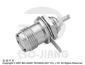 法蘭板取り付け型反極性TNC同軸コネクタ