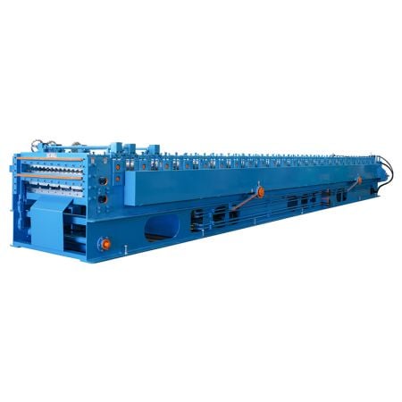 Double roll forming machine.