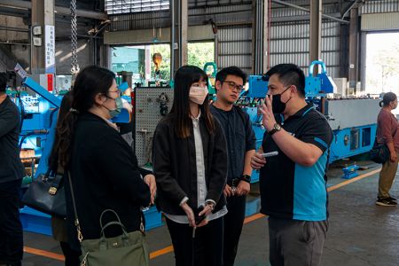 L'azienda Wun Yang ha visitato Cherng JI Industrial co., Ltd.