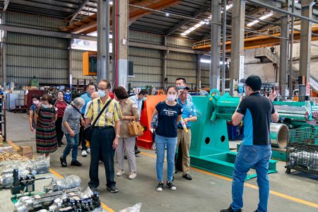 Rada Wiecznie Trwająca w Kaohsiung odwiedziła Cherng JI Industrial co., Ltd.
