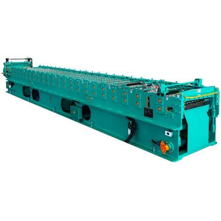 Single Layer Roofing Roll Forming Machine - Cherng Ji Single Layers Roofing Forming Machine exterior