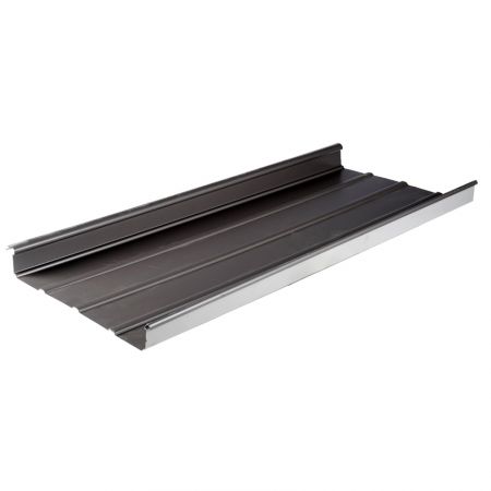 Foglio di formatura della macchina per tetti a giunto verticale.