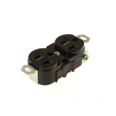 20A NEMA 5-20 Duplex Receptacle - NEMA Duplex Receptacles, 20A