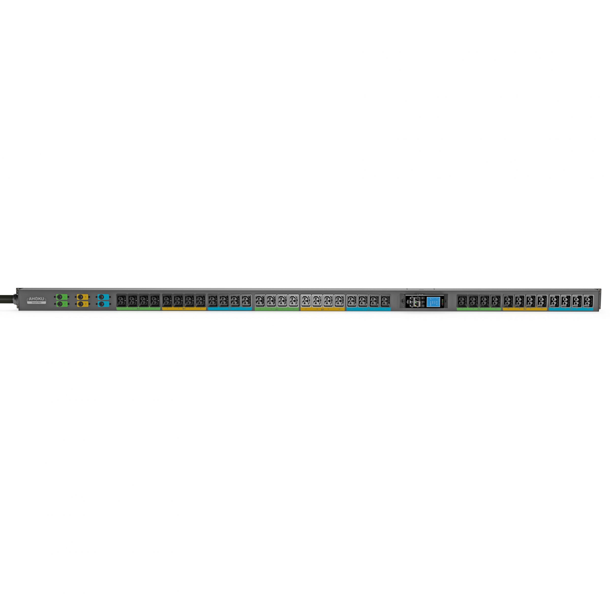 32A Smart PDU with 24/30/36 IEC Outlets Network-Grade Remote Power ...