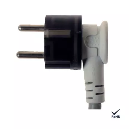 Dây nguồn AC Euro Plug có thể xoay 360°