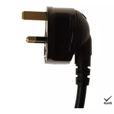 360 Rotatable of UK Plug AC Power Cord - Roto Plug Photo