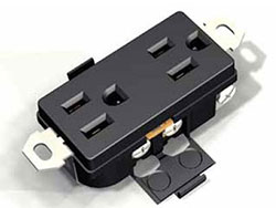 Pinne di isolamento laterale, forniscono uno scudo per evitare scosse elettriche e proteggere le viti terminali.