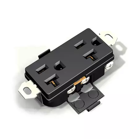 20A NEMA 5-20 デュプレックスレセプタクル - NEMA 20A 電源レセプタクル