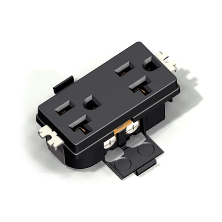 20A NEMA 5-20ウォールデュプレックスコンセント - NEMA 20Aアウトレットコンセント