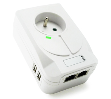 WiFi Smart Power Plug Socket with USB Port, Android 3.0+ & iOS 6.1