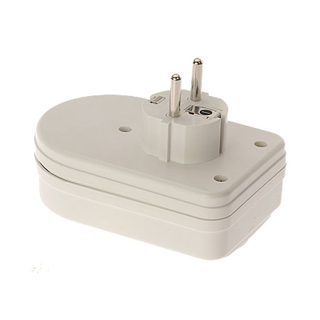 Ổ cắm điện GERMAN (DIN) Góc nhìn bên