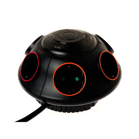 电源/突波/从属插孔指示灯