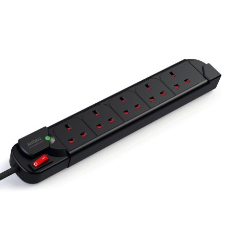5 outlet Surge Protection  Power Block Surge Protector