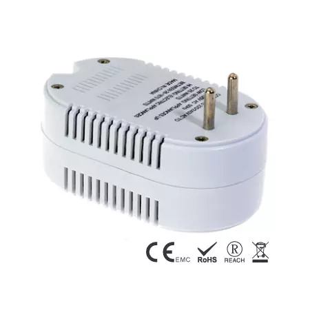 25/1875W High Low Dual Watt Travel Power Converter - Dual Wattage Travel Converter