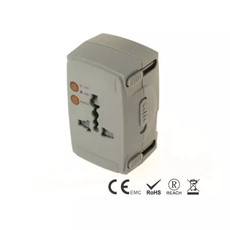 Prise secteur intelligente supportant un appareil max. de 10A - Adaptateur de voyage