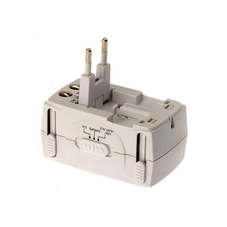 Todo en uno Enchufe de Viaje (Enchufe de la UE)