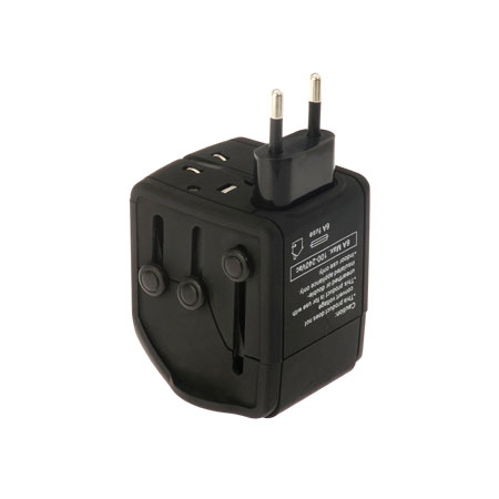 올인원 여행 플러그 (EU 플러그)