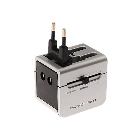 Todo en uno enchufe de viaje (enchufe de la UE)