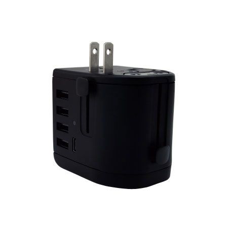 Type C 通用旅行適配器-美國插頭