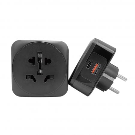 20W PD World to Europe Country Adapter - 20W PD World to Europe Adapter Plug