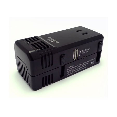 Travel Voltage Converter USB Charging Port