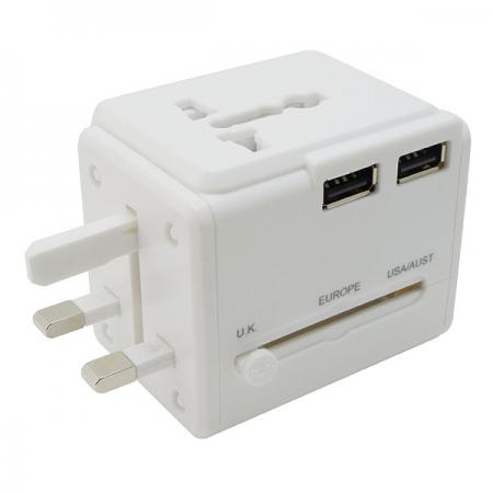 Adaptateur de voyage universel de type C - Prise UK