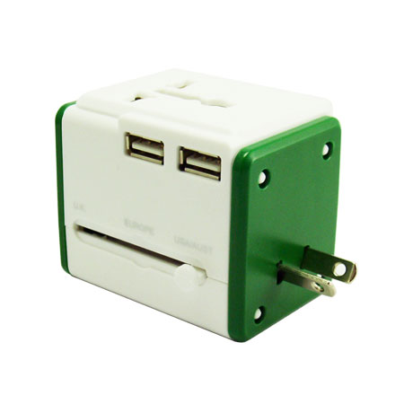 3.1A 3 USB全球通用旅行插座澳規插腳, 適用於澳洲, 紐西蘭...等國家