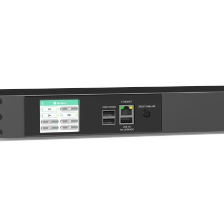 PDU inteligente con interfaces de gestión de red