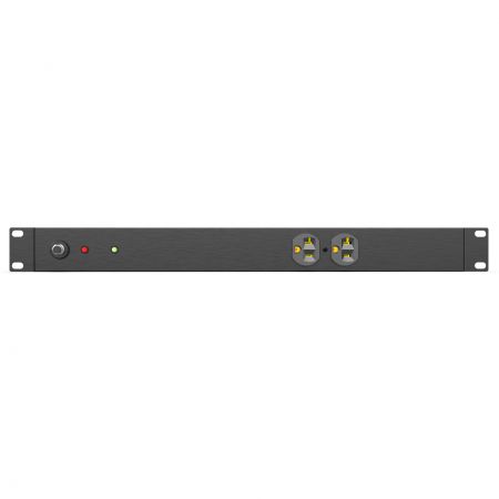 Задняя сторона 19" PDU, 8 розеток 5-20R